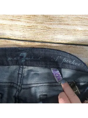 7 for all mankind 'A' pocket the Lexie petite jeans size 26 thumbnail 2