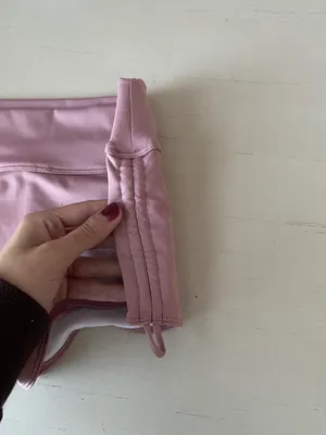 Victoria’s secret PINK mauve baby pink ruched boy short bikini bottoms thumbnail 5