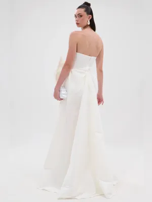 She Is The Moment Dress With Train thumbnail 2