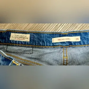 Levis Button Fly Denim Shorts I2 thumbnail 3
