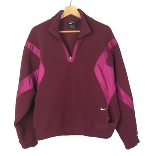 Nike Archive Remix Sweatshirt Fleece Sweatshirt Dark Beetroot & Cactus Flower XL thumbnail 2