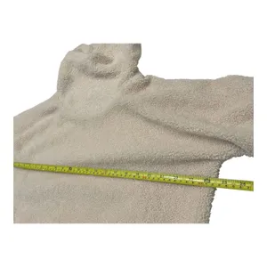 TUCKERNUCK Tan Teddy Fleece Rollins Pullover Medium Long‎ Sleeve Oversize Pile thumbnail 8
