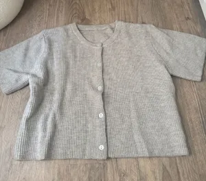 cardigan Gray Size L thumbnail 1