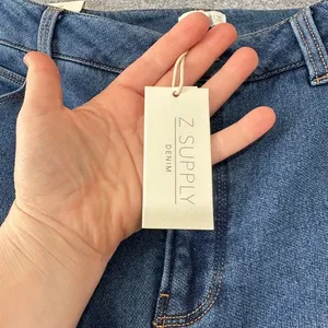 Z Supply Georgia Relaxed Leg Jeans Vintage Indigo‎ Blue Wide Leg Size 30 NEW thumbnail 6