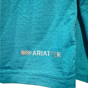 Ariat Women’s AriatTek Embossed Long Sleeve Base Layer Lanai Blue 2XL thumbnail 5