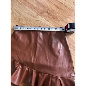 SHEIN faux leather skirt size m thumbnail 4