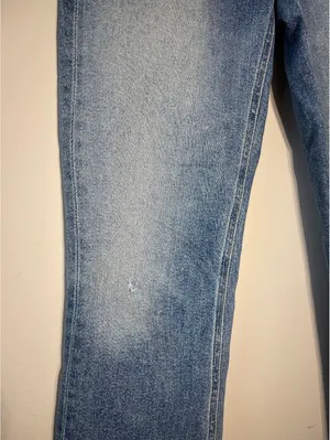 J Crew Demi Boot Crop Jeans Raw Hem Y2K Boho Western 27 T thumbnail 4