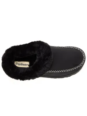 Dearfoams Cozy Comfort Women's Moc Toe Clog Slippers size 7-8 thumbnail 2