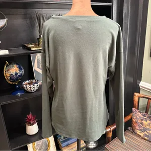 TruSelf Witchy Graphic Long Sleeve Top – Green – Size Medium thumbnail 8