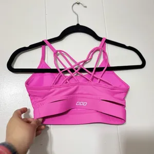 Lorna Jane Pink Strappy Sports Bra Workout Yoga Activewear Size Unknown thumbnail 2