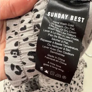 Aritzia Sunday Best Grey Leopard Print Jogger Pants Womens M Casual Cozy Beachy thumbnail 10