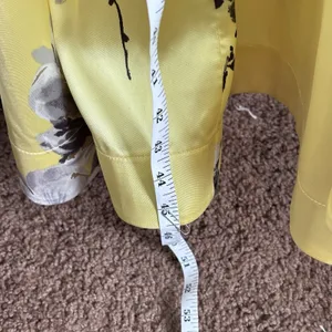 Speechless Yellow Floral High Low Dress Size 5 Spaghetti Strap Prom Formal Satin thumbnail 17