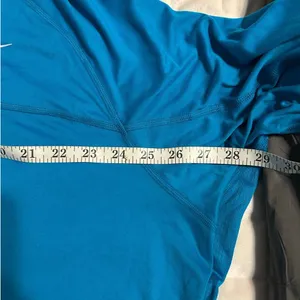 Nike Long-Sleeved Workout Shirt Women's Plus Size 3X Blue Turquoise Athleisure thumbnail 5