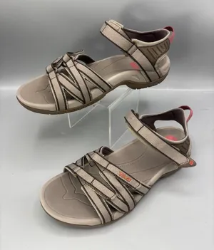 Teva Tirra Sandal Womens US 9 Beige Crazy Comfort Adventure Naturals 4266 thumbnail 1
