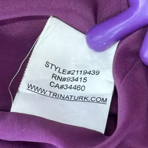 Trina Turk Faux Wrap Sleeveless V-neck Knee Length Party Cocktail Dress‎ Sz 6 thumbnail 10
