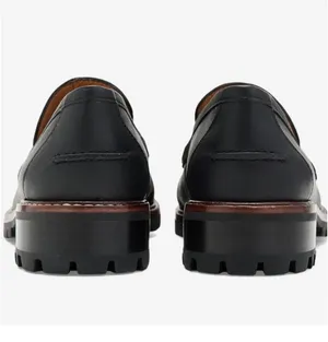 Madewell The Corinne Lugsole Loafers - black size 8 thumbnail 5
