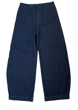 Chalk&Thread Wide Barrel Leg High Waisted European Jeans Size 27 thumbnail 1