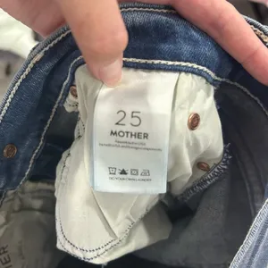 MOTHER Rascal Ankle Straight Leg Fray Field of Dreams Jeans Size 25 thumbnail 3