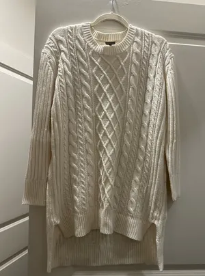 Cable Knit Sweater Dress thumbnail 1