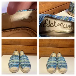 Sam Edelman * Weaved/Leather  * ESPADRILLES * Shoes Sz 7.5 thumbnail 5