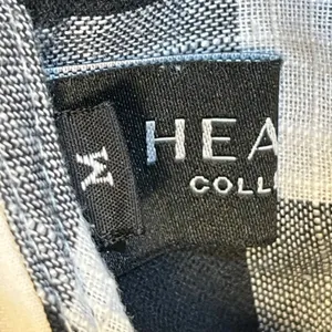 Heaven Collection Gingham Academia 3/4 Sleeve Midi A Line Button Dress‎ M thumbnail 8