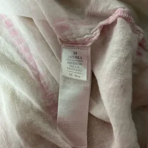 AllSaints Pink White Tie‎ Dye Stripe Oversized Beachwear Dress Medium AS252925R thumbnail 5