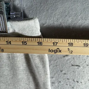 3099 | John Galt Waffle Knit Thermal Loungewear Pants Gray OS Minimalist Cozy thumbnail 3