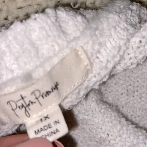 Peyton Promise white knit sweater size 1X thumbnail 4
