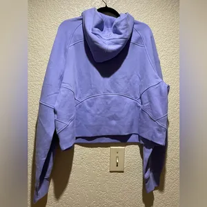 Lululemon NWT Scuba Oversized Half Zip Hoodie Jacket Dusty Lilac Size XL XXL thumbnail 4