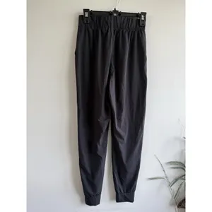 Nike Dri Fit‎ Womens Jogger Pants Black Elastic Waist Pockets XS thumbnail 5
