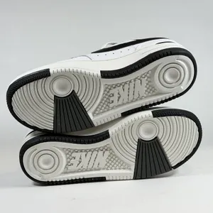 Nike‎ Size Womens-8.5 Mens-7 Gamma Force Shoes Summit White/Black thumbnail 4