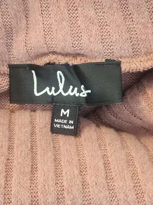 Lulus Autumn Daze Mauve Pink Cowl Neck Mini Sweater Dress Size Medium thumbnail 7