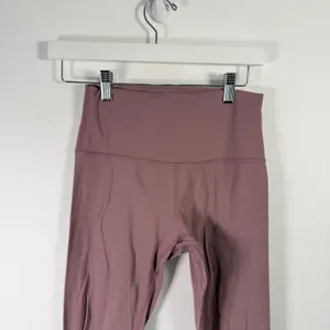 Lululemon Align Leggings 25" Nulu Dusty Rose Active Gym Workout Travel Womens‎ 6 thumbnail 3