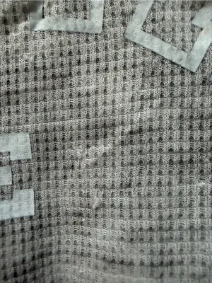 Mama Life Gray Waffle Knit Thermal Top Size M Lightweight thumbnail 3