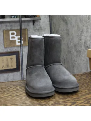 NWT Koolaburra By Ugg Womens Classic Koola Short Boots 1017090 Stone Gray 7M thumbnail 4