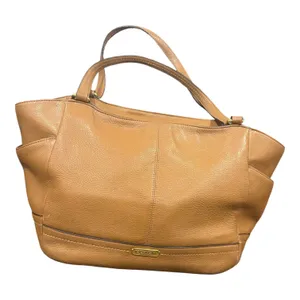 Coach Leather Tote Bag Brown F23284 Carryall Handbag Purse thumbnail 1