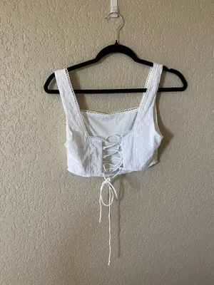 Altar'd State Corset Crop Top thumbnail 2