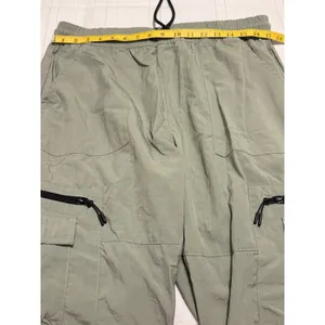 PacSun Relaxed Jogger Cargo Pants Sage Green Utility Streetwear XL thumbnail 4