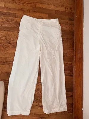 Nili lotan casual pants White Size M thumbnail 3
