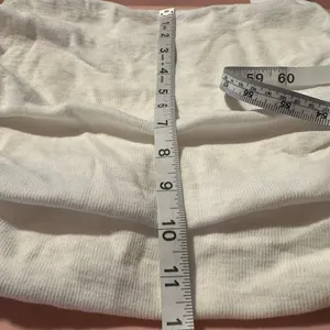 NWOT Boulevard Top in white, 16” p2p lots of stretch size Large thumbnail 6