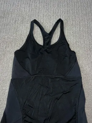 Athleta black tank top size small thumbnail 3