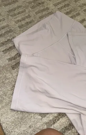 Aritzia TNA Lilac Flare leggings thumbnail 1