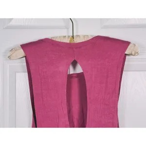 Beyond Yoga Wrap Around Tank Top Size Medium Berry Pink Pilates Barre Athleisure thumbnail 6