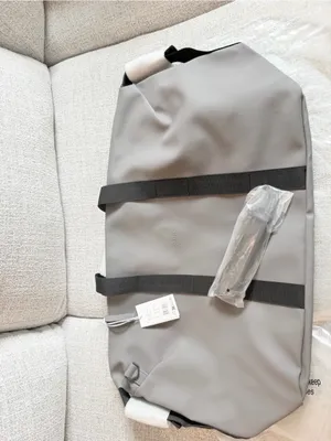 NWT Rains Hilo overnight Weekend Bag medium size in grey waterproof thumbnail 10