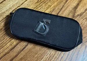 Christian Dior Parfums Beauty Black Cosmetic Pouch Makeup Bag thumbnail 1