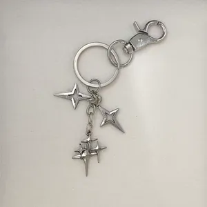 Star Keychain Charm for Men Women Car Keychain Key Ring Bag Charm Streetwear thumbnail 4