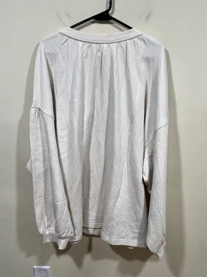 NWT Aerie Easy Street Sweatshirt plus size XXL ivory oversized thumbnail 9