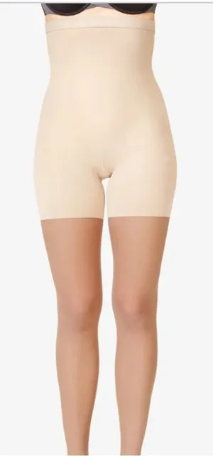 Spanx High‎ Waisted Mid Thigh Shorts thumbnail 1