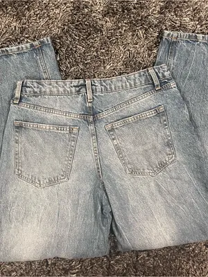 🌺WILD FABLE RELAXED 90’s STRAIGHT LEG JEANS SIZE 8🌺 thumbnail 4