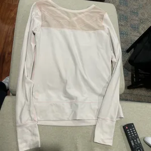 Lululemon Pink Just Breathe Long Sleeve Top thumbnail 6